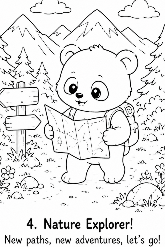 colouring pages kids summer