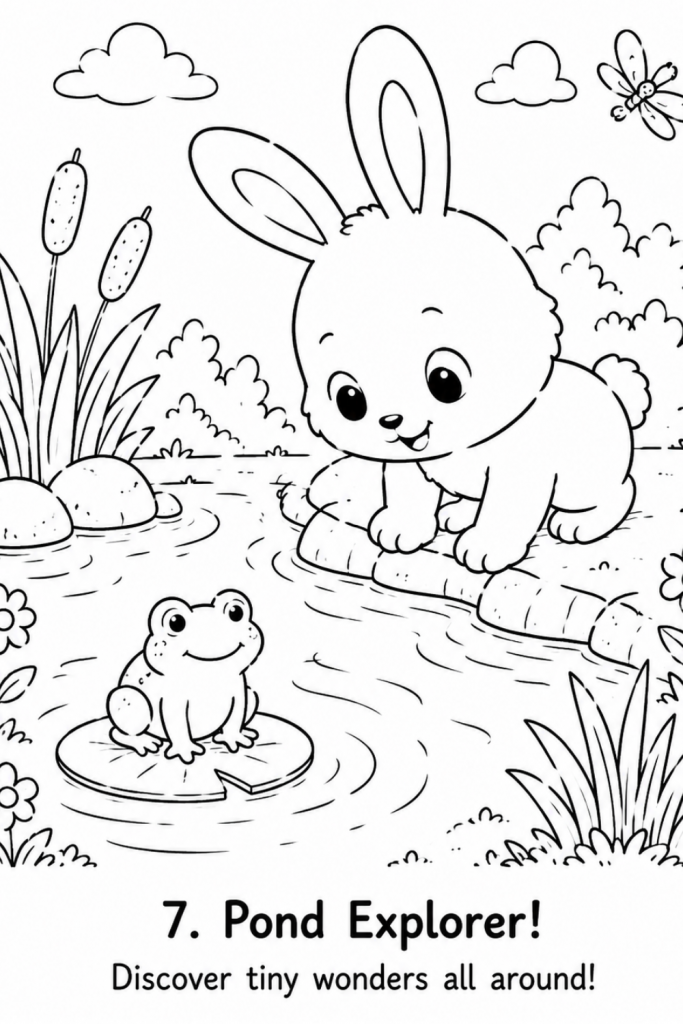 colouring pages kids summer