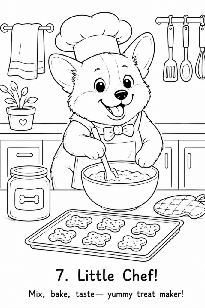 Corgi colouring pages colouring pages kids summer