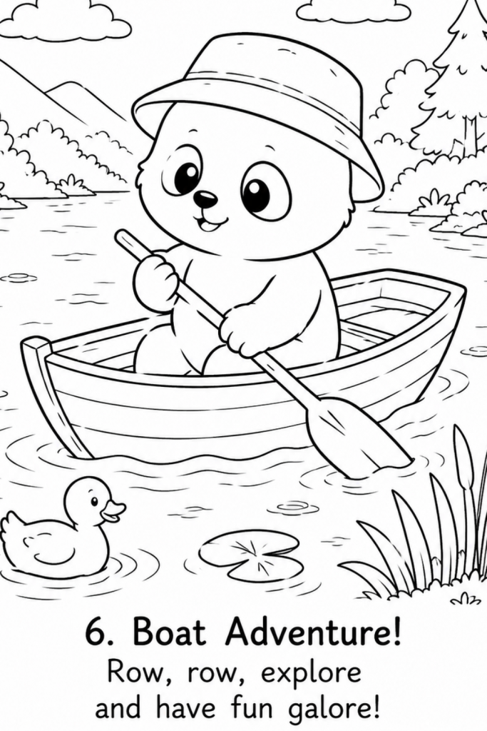 cute panda colouring pages