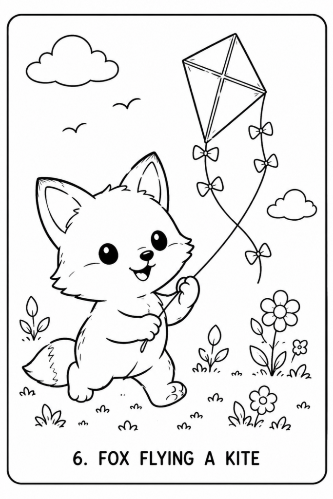 fox colouring pages fox colouring sheet
