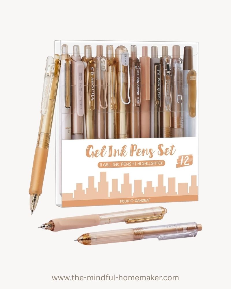 gel pens