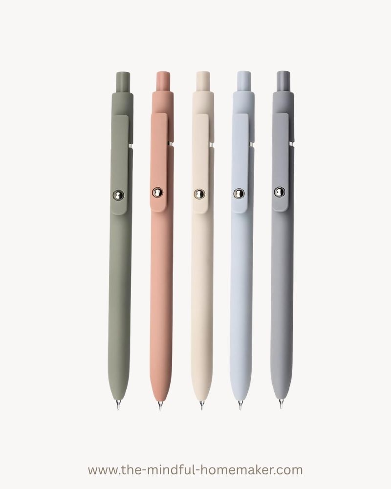 gel pens