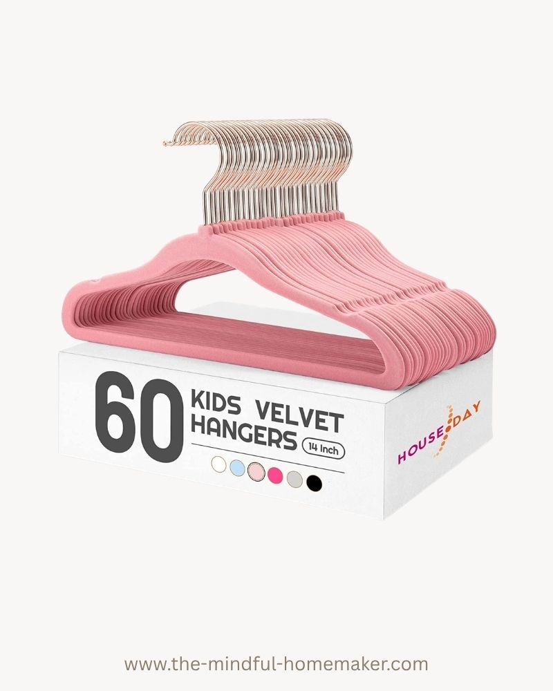 kids velvet hangars