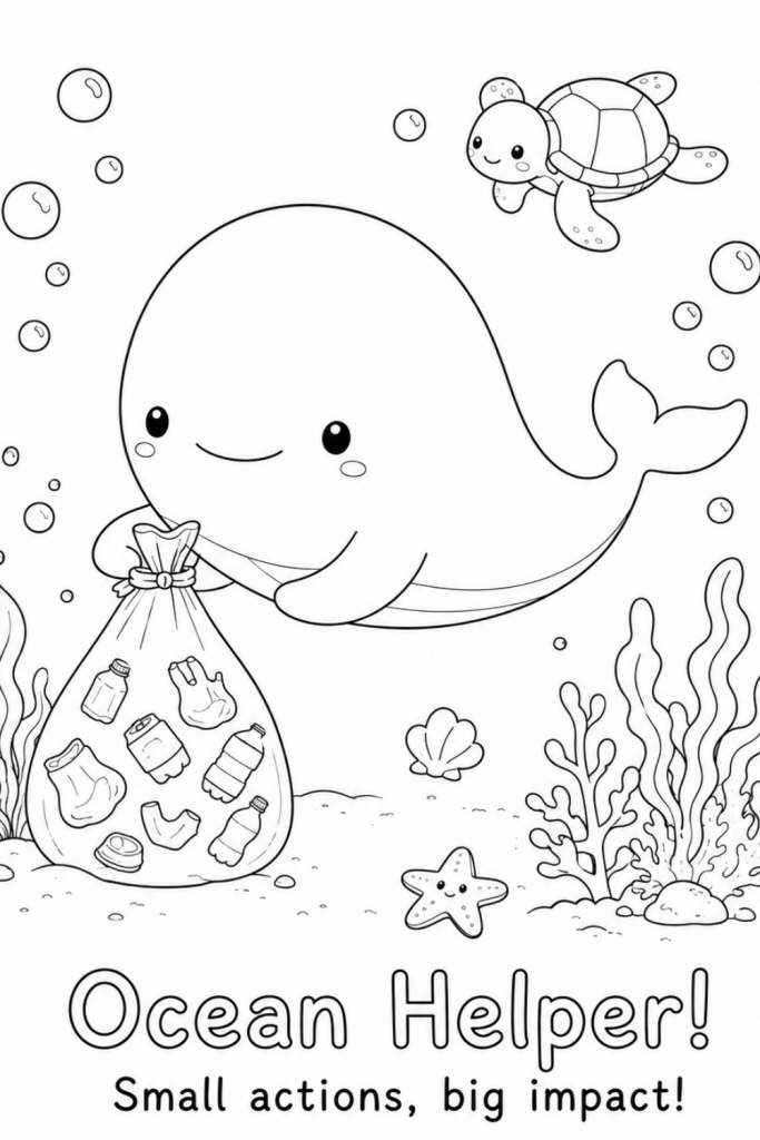 killer whale colouring pages