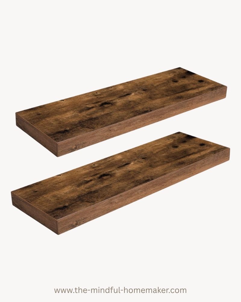 laundry shelves