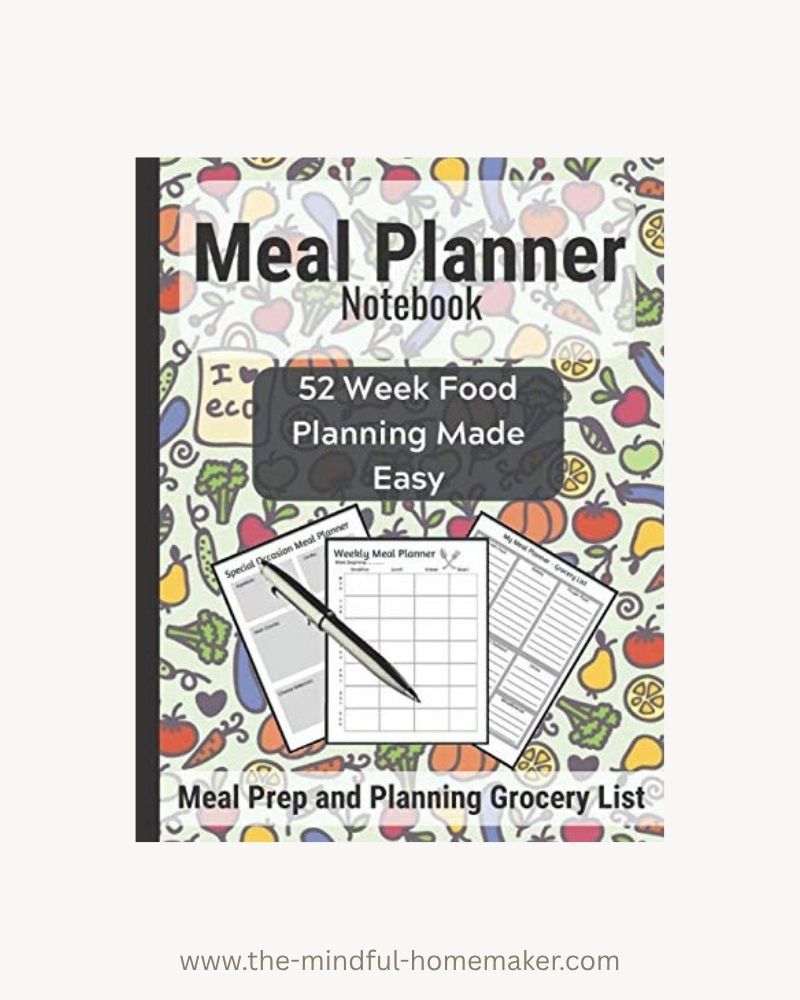 meal planner notebook