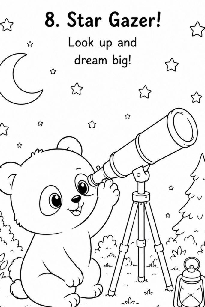 panda colouring page (2)