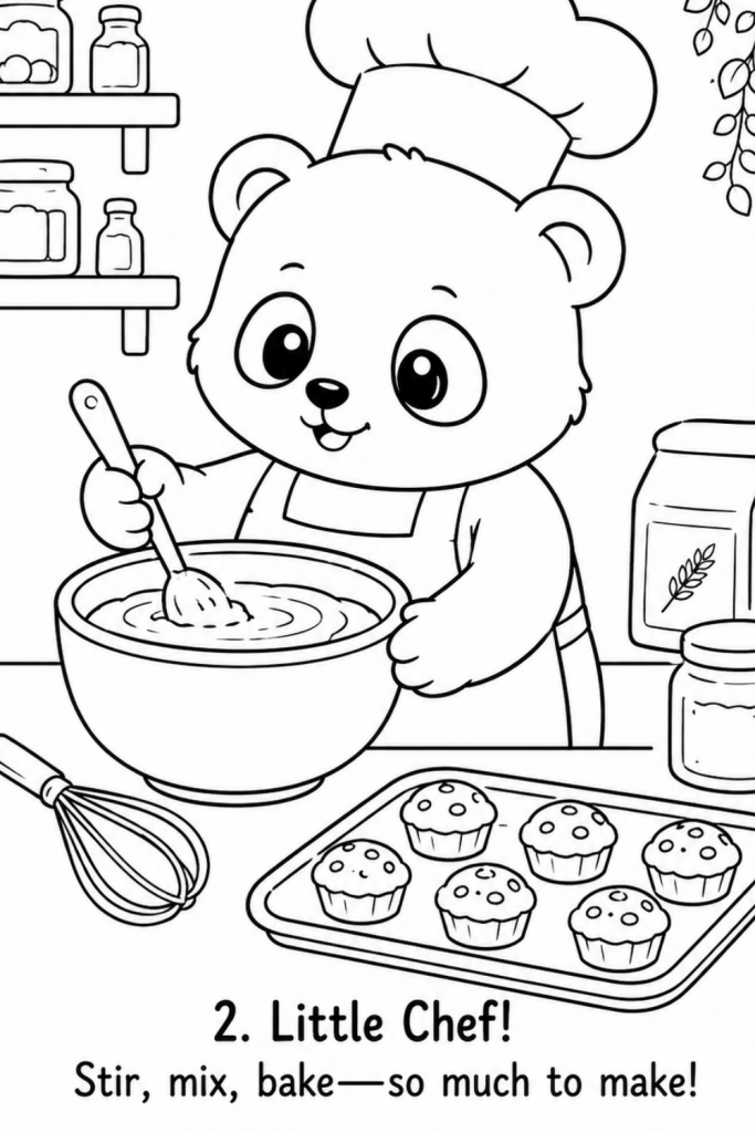 panda colouring pages for kids