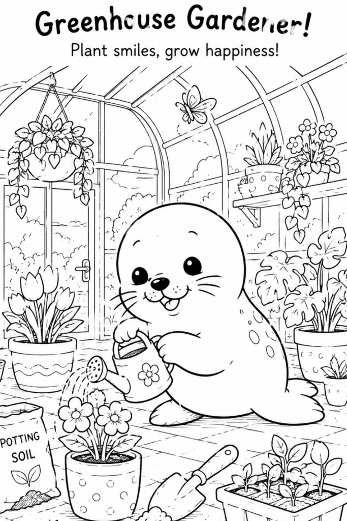 seal colouring
