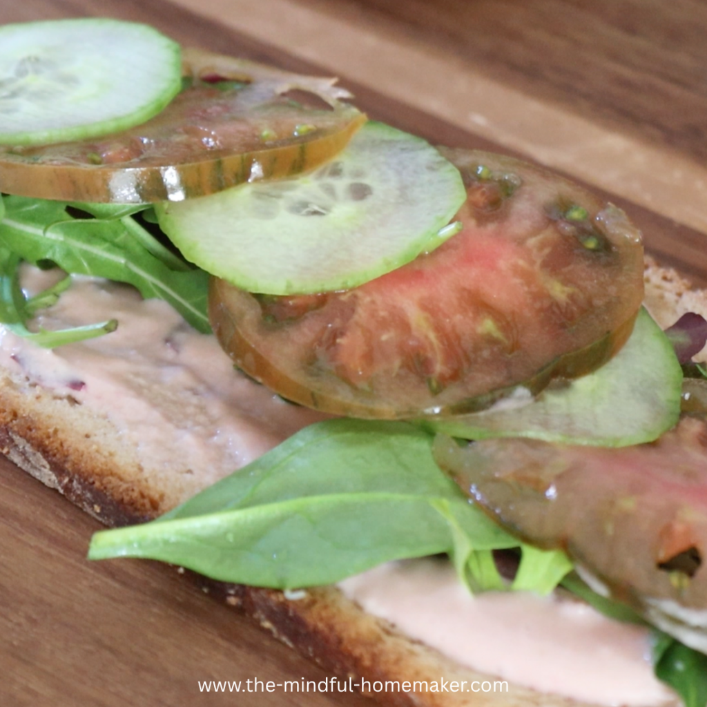 Citrus shrimp open sandwich shrimp sandwiches