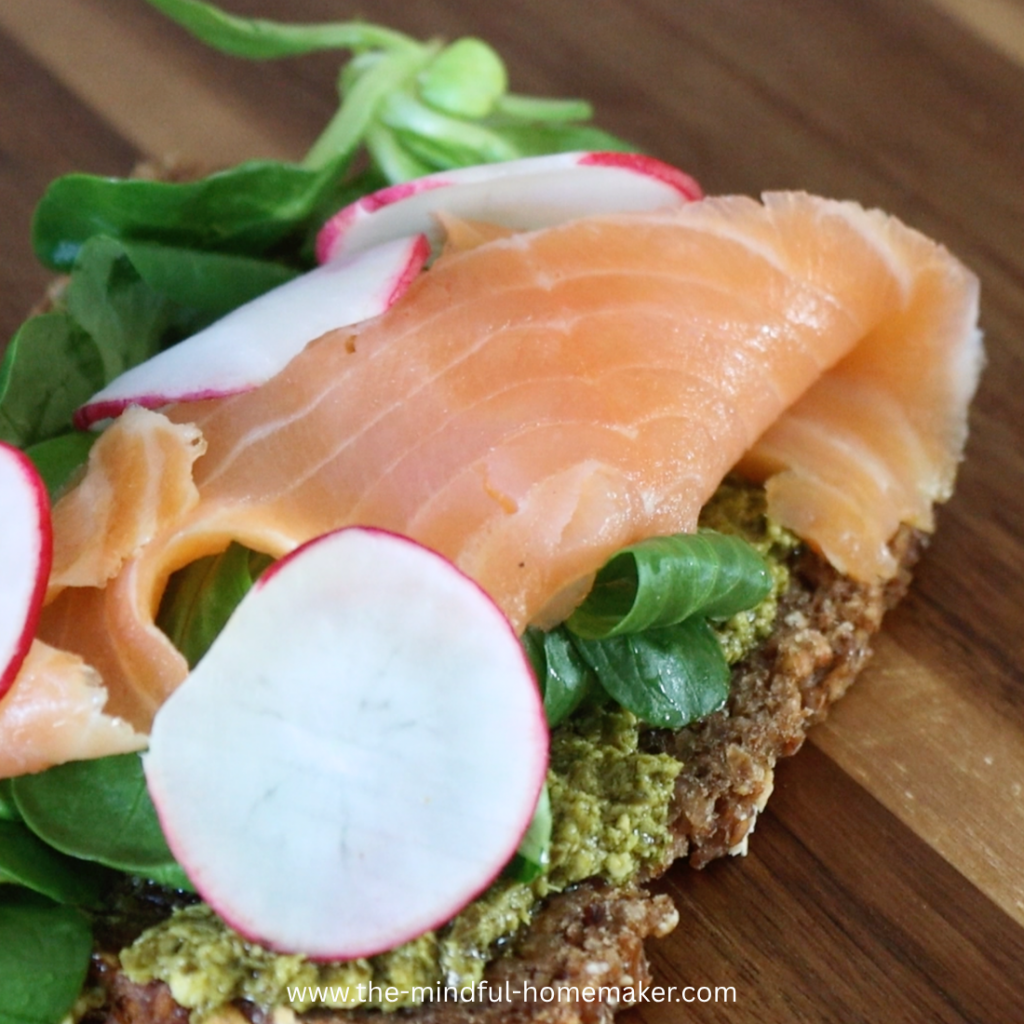 Summer salmon passion fruit sandwich smoked salmon pesto sandwich