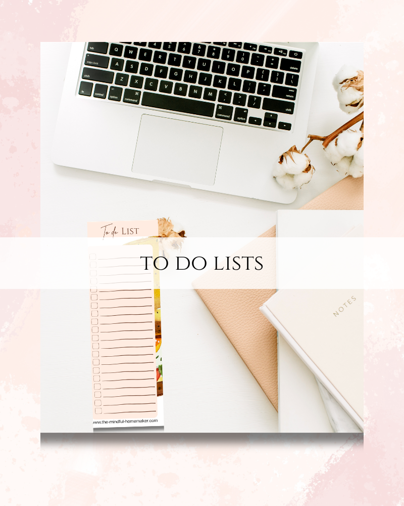 to do lists