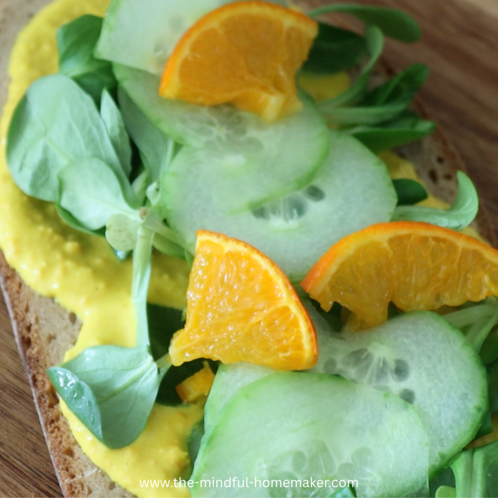 Summer Vegetarian open sandwich vegetarian sandwich fillings