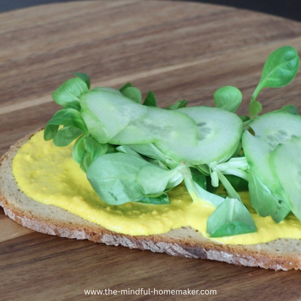 Summer Vegetarian open sandwich vegetarian sandwiches lunch