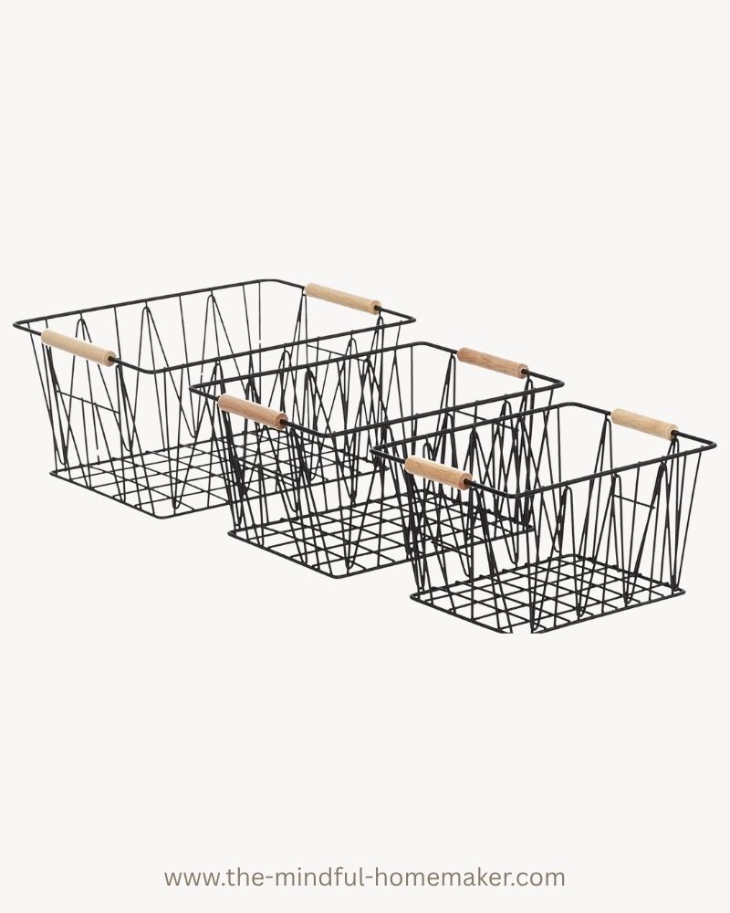 wire baskets