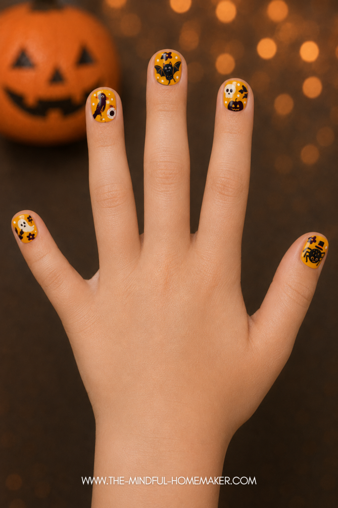 10 Halloween nail art ideas for kids halloween nail art for short nails