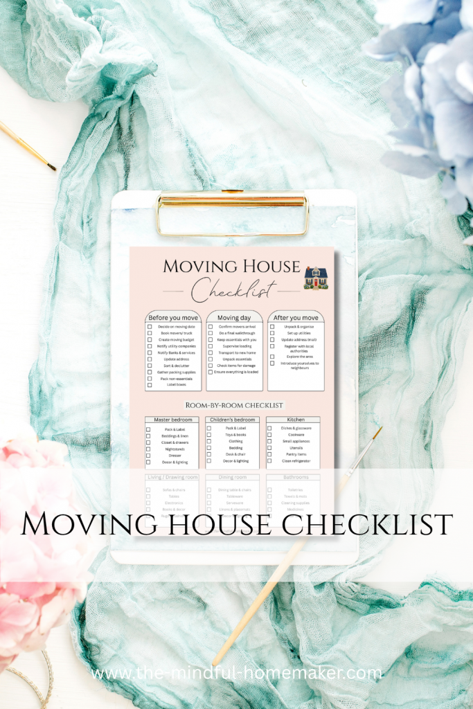 moving house checklist who to notify