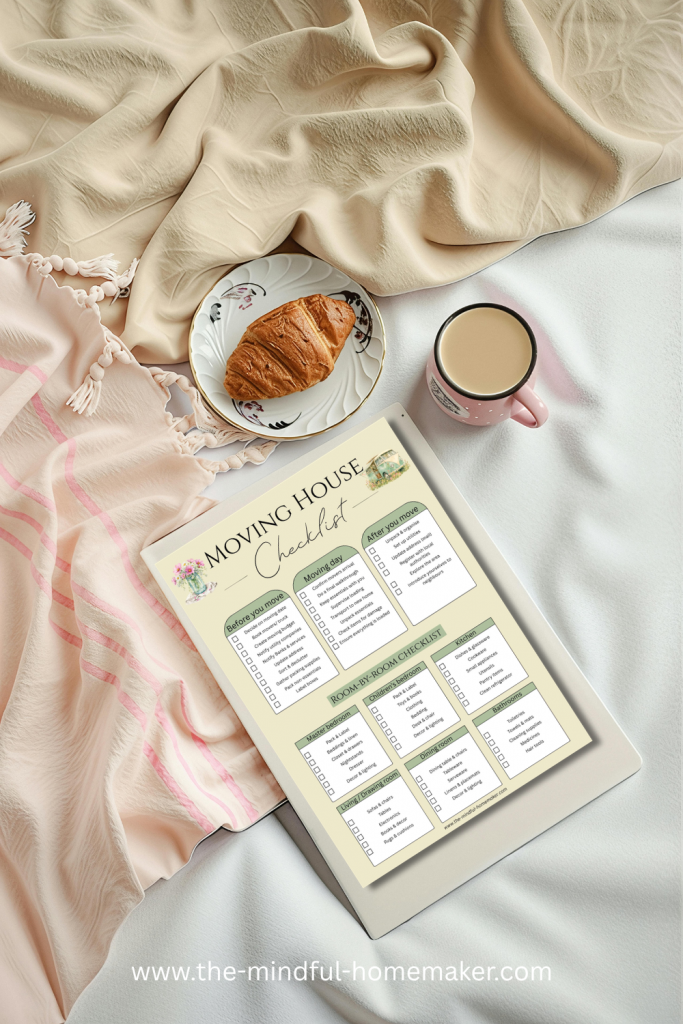 moving house checklist who to notify template