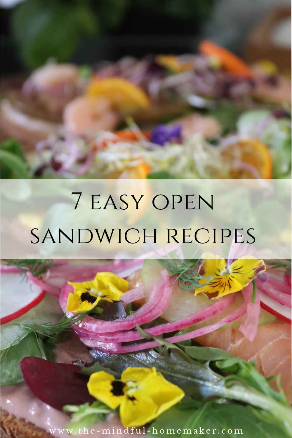7 easy open sandwich recipes for breakfast & lunch