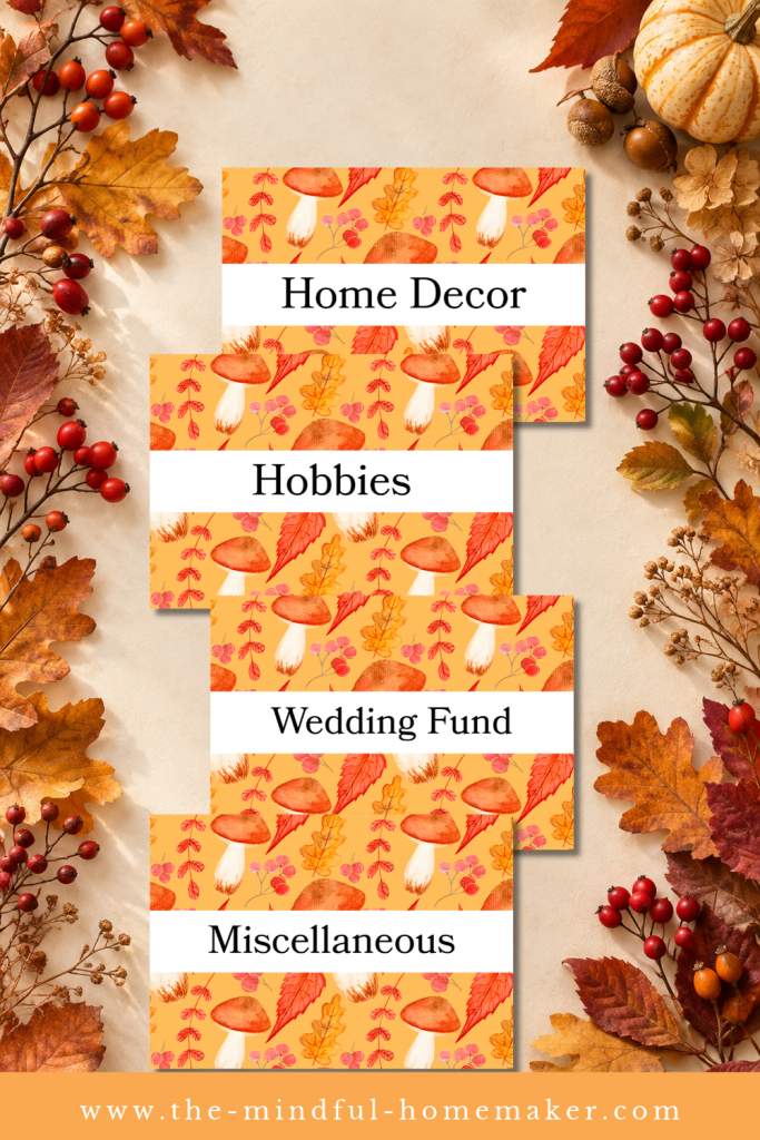 A6 horizontal cash inserts