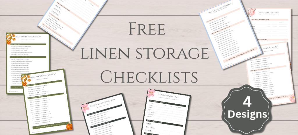 linen storage ideas for small spaces Free linen storage checklists